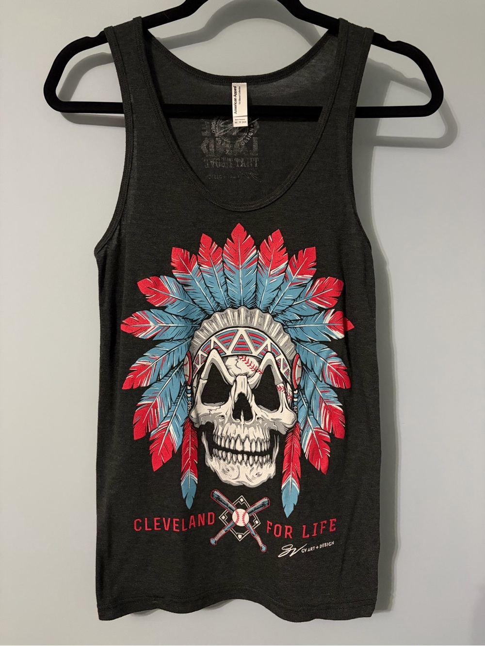 GV Art Cleveland Guardians Tank